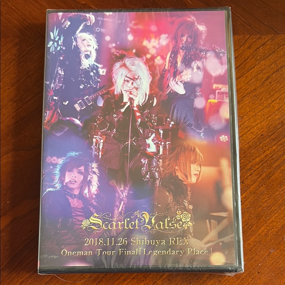Scarlet Valse Concert DVD visual kei jrock SEALED